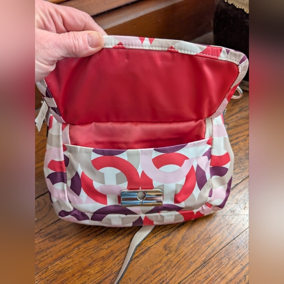 Coach Multicolor Kristin Crossbody bag w/ Wristlet Credit Card Holder NWT - Picture 11 of 17